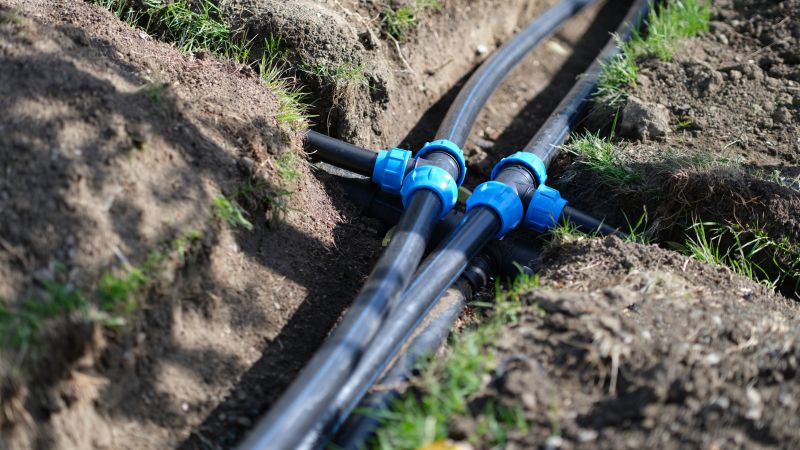 Water Line Installation project example