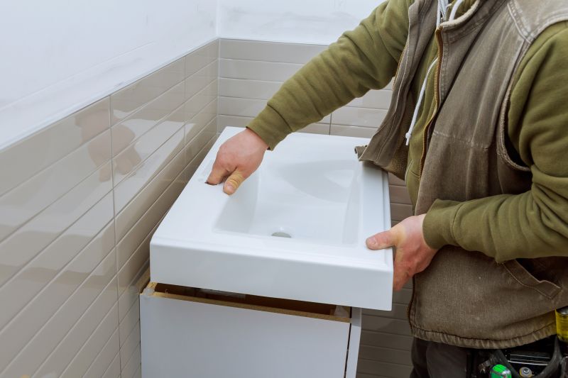 Porcelain Sink Installation